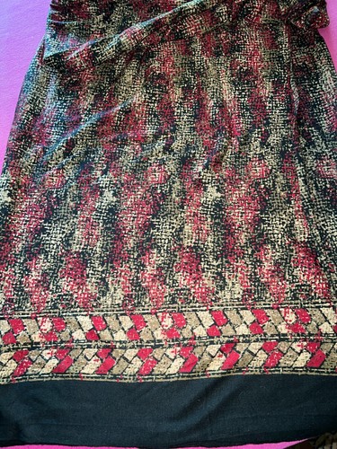 Coupon tissu vintage jersey - tissu,
