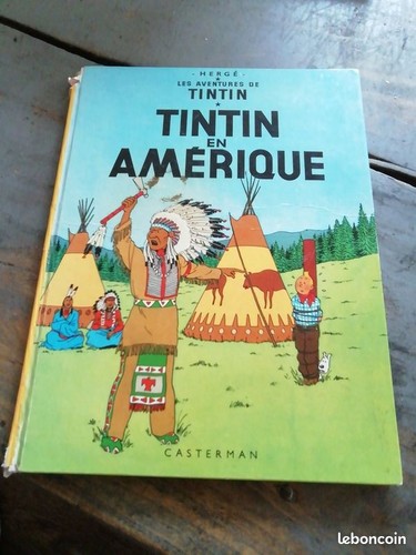 Tintin amérique - bd, en