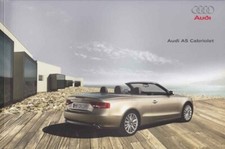 Catalogue Brochure Audi A5 Cabriolet 04/2009 International en français