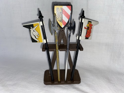 Playmobil porte armes écus - playmobil,