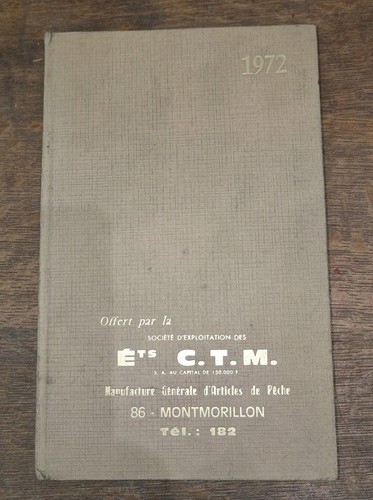 Ancien agenda mitchell 1972 - ancien,