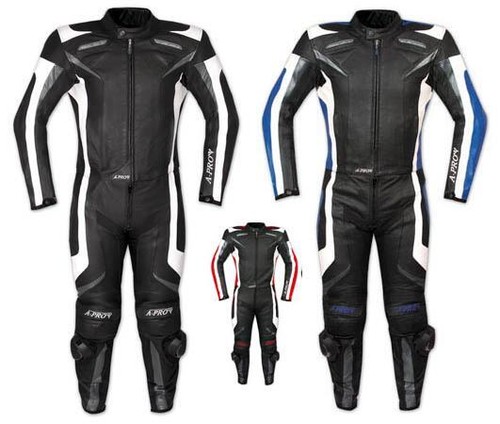 Combinaison moto cuir - 2,