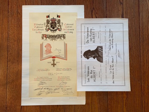 Belgium king albert veterans - albert,