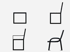 Bankbeine Bankgestell 2x