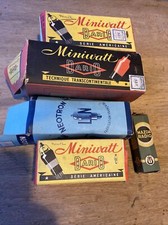 1 Lot of 5 Antique TSF Radio Tube Lamp