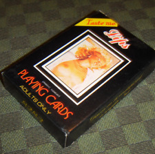 1980 EIGHTIES Sexy Adult Nude Erotic Playing Card Game VINTAGE Nude Women