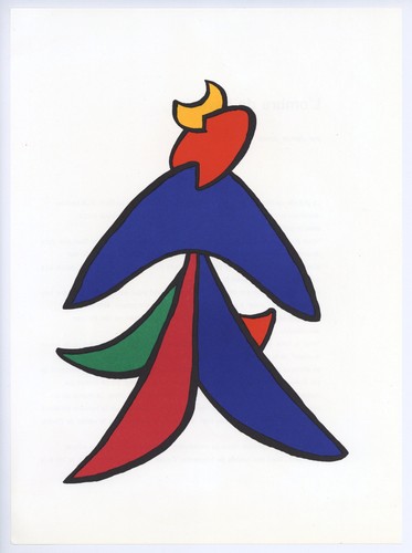Alexander calder lithographie - alexander,