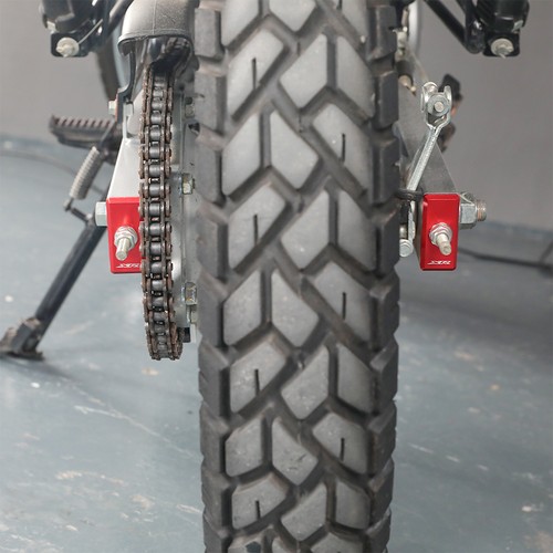 Red chain adjuster swingarm - red,