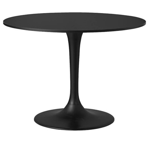 Ikea docksta black round table - docksta,