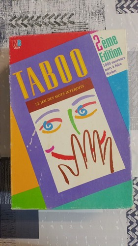 Jeu taboo photo - jeu,