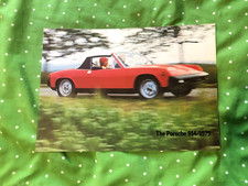 1975 Porsche 914 / 4  Brochure Factory original  printed in Germany  NOS