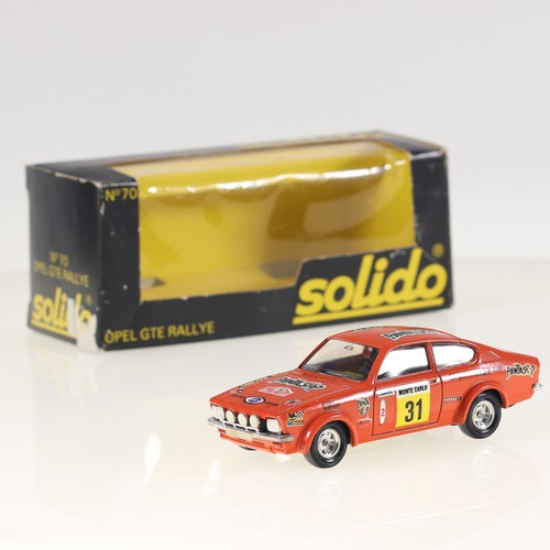 Solido opel gte rallye - 70,