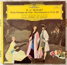 W. A. Mozart Petite Musique De Nuit - Herbert Von Karajan - Deutsche Grammophon