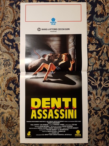 Affiche italie 1989 denti - affiche, [italie]