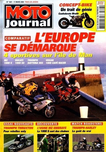 Moto journal 1607 essai ducati - 1607,
