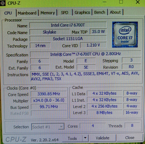 Processeur cpu intel core - processeur,