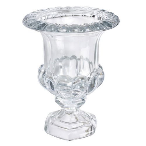 Grand vase transparent verre