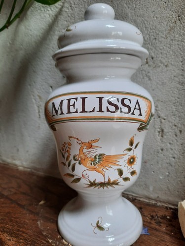 Pot pharmacie faience - pharmacie, en