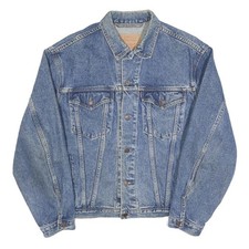 LEVI'S Hommes Bleu Jean Veste