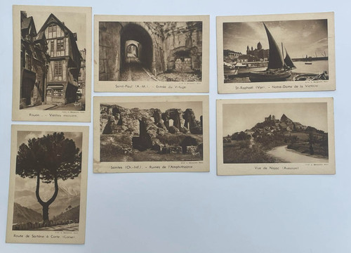 Vieux papier lot images - de, 6