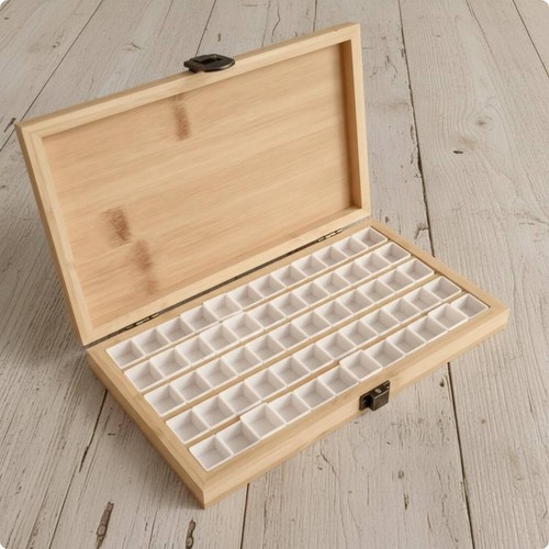 Boîte aquarelle bois de - bois,
