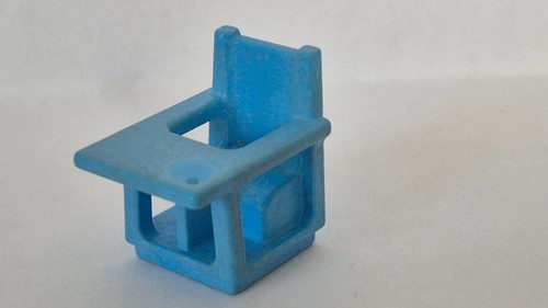 Chaise haute bleue bebe - bleue,