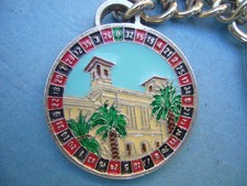 Keychain - SANREMO CASINO - Roulette Wheel Dial - Ricordo di Sanremo