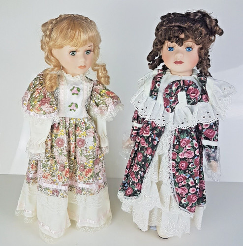 Porcelain dolls vintage - dolls, full