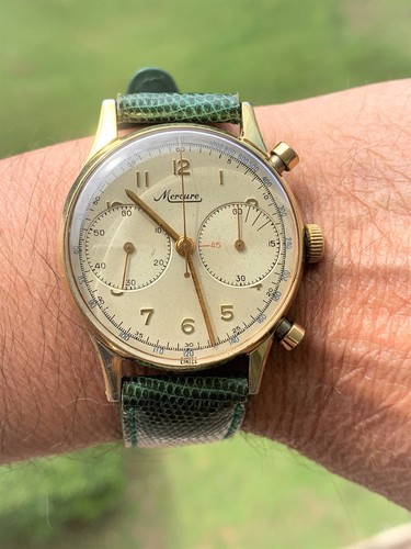 Mercure minerva chronograph - minerva,