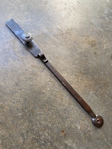 Ancienne barre fer forgé - , pour