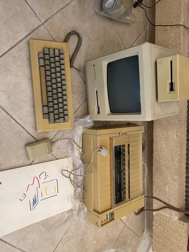 Macintosh plus 1mb - , printer