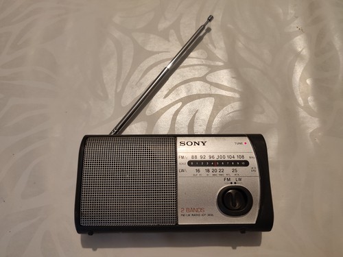 Sony icf 303l radio lw - /,