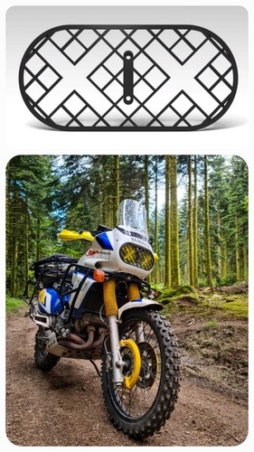 Grille phare yamaha super - grille,