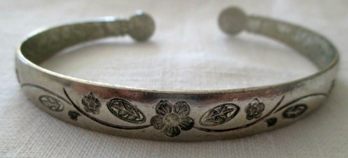 Bracelet rigide ouvert - ouvert, argent