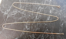 Chaine  maille originale  en or  18 K  poincon  tete d aigle