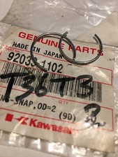 Kawasaki 92033-1102 X2 circlips guidon ER500 ER650 ER5 ER6 GTR1000 650 versys 