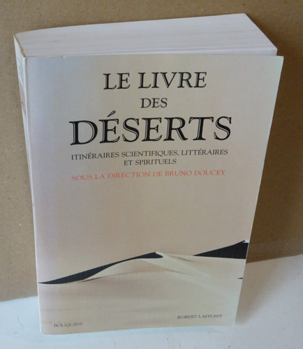 Livre des déserts - le,