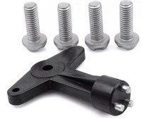 4 vis + clé Enjoliveur de