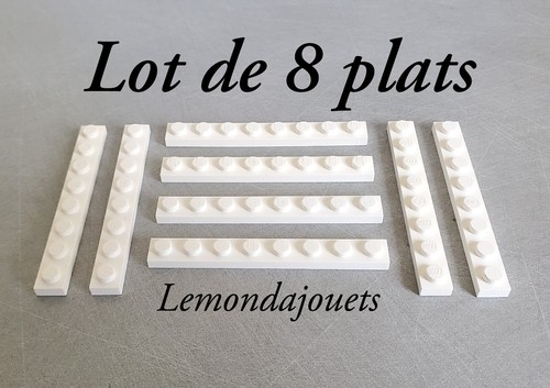 Lego 3460 lot plats 1x8 - 3460,