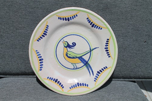Magnifique rare assiette - magnifique,