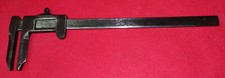 Antique caliper, double engraved ruler (France)