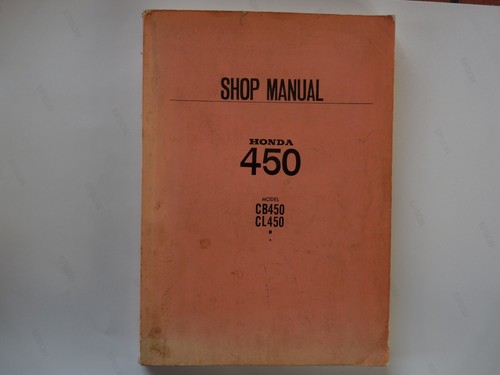 Manuel atelier honda 450 - honda,