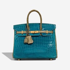 Sac HERMES Birkin 25 en Cuirs