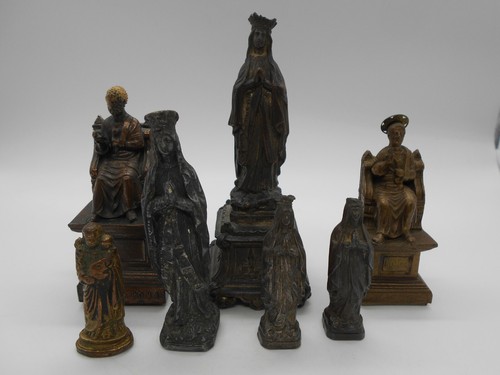 Lot figurine vierge marie - 7,