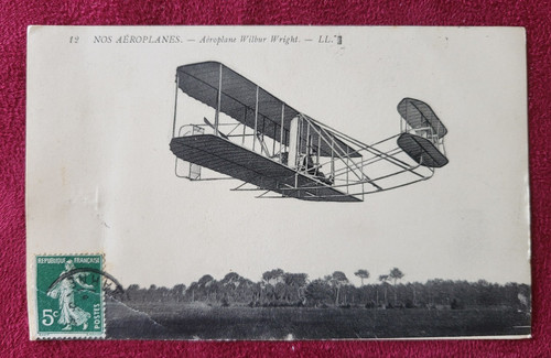 Carte postale aviation - carte,