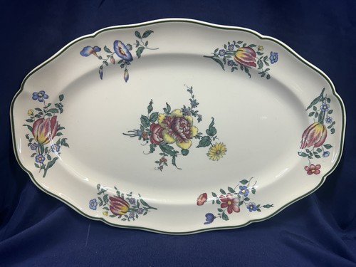 Ancien grand plat ovale cm - grand,