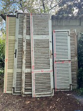 authentiques grands volets en