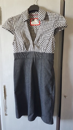 Mini robe denim guess vintage - denim,