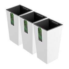 URBI SQUARE Lot de 3 grands pots de plantes