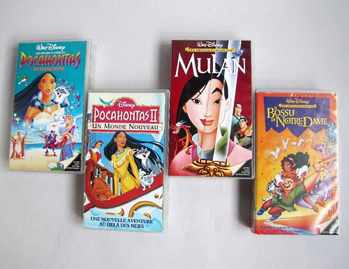 Cassettes vidéo vhs disney - 4,